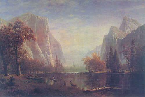 Albert Bierstadt Lake in the Yosemite Valley China oil painting art